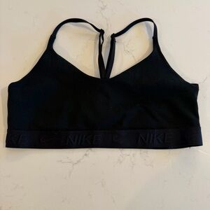 Nike Black Light Support Sports Bra
